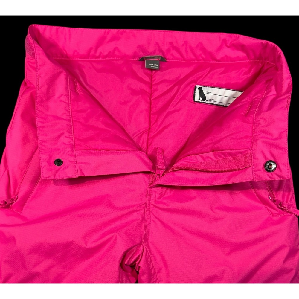 Eddie Bauer Pink Youth Girls Insulated Snow Ski Snowboarding Pants Lids Size 8 - Picture 5 of 12